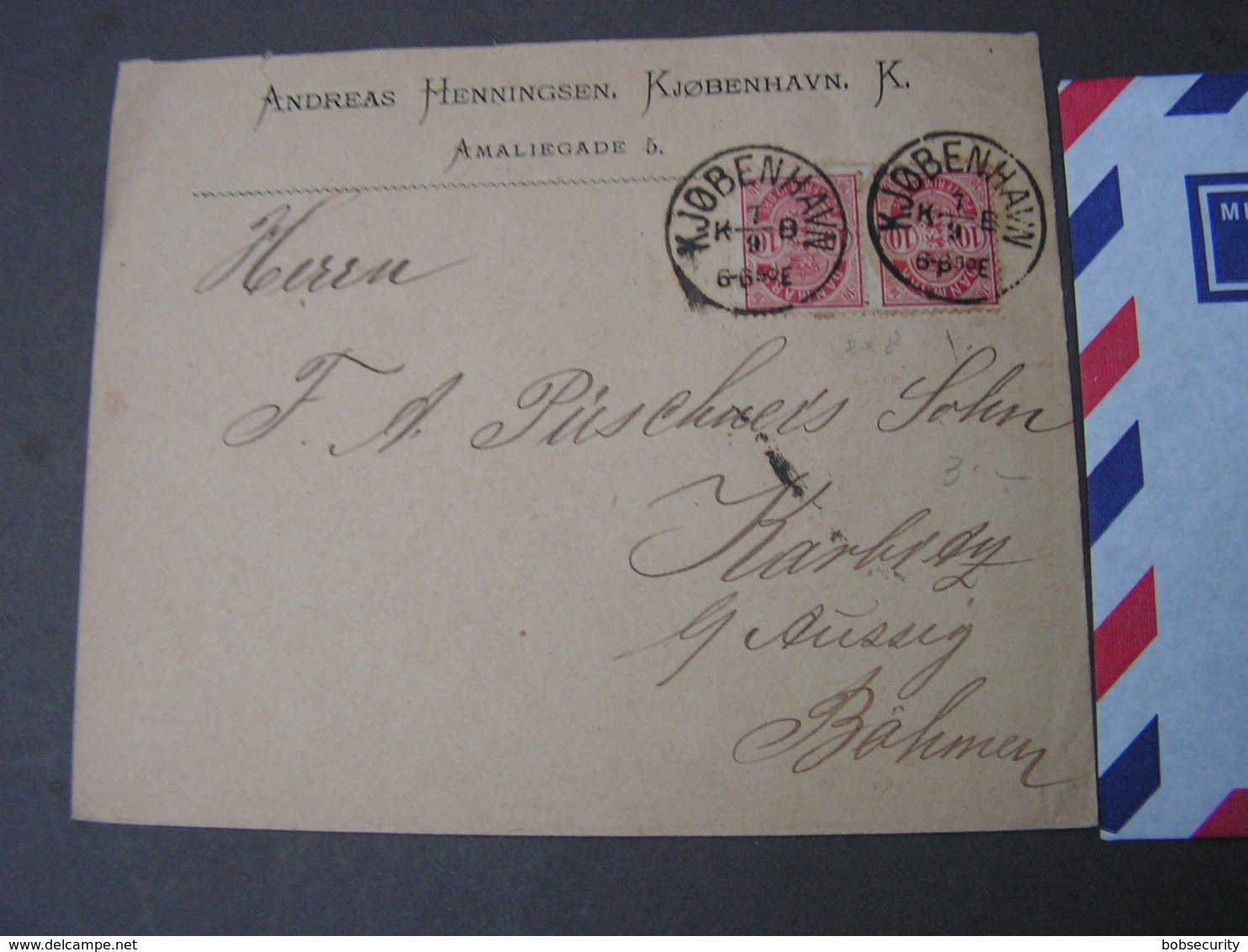 DK Cv. 1886 - Storia Postale
