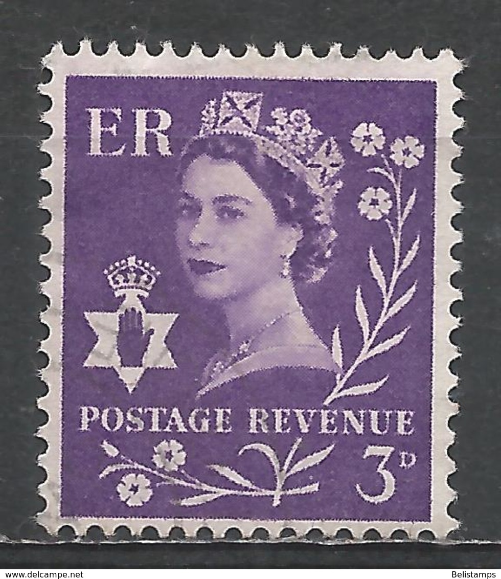 Northern Ireland 1958. Scott #1 (U) Queen Elizabeth II * - Noord-Ierland