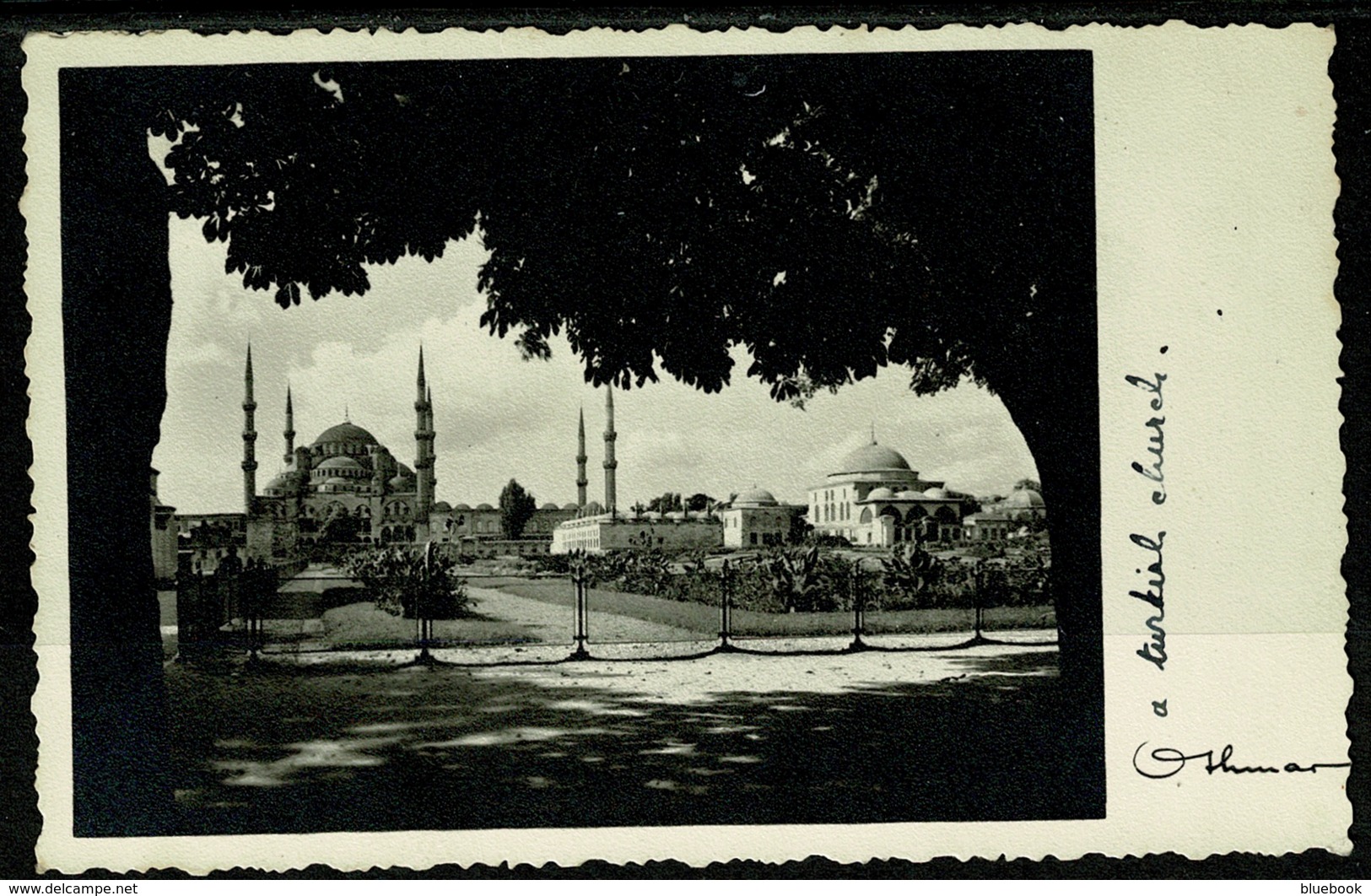 Ref 1255 - Early Postcard - Istanbul Turkey - Full Message On Reverse - Turkey