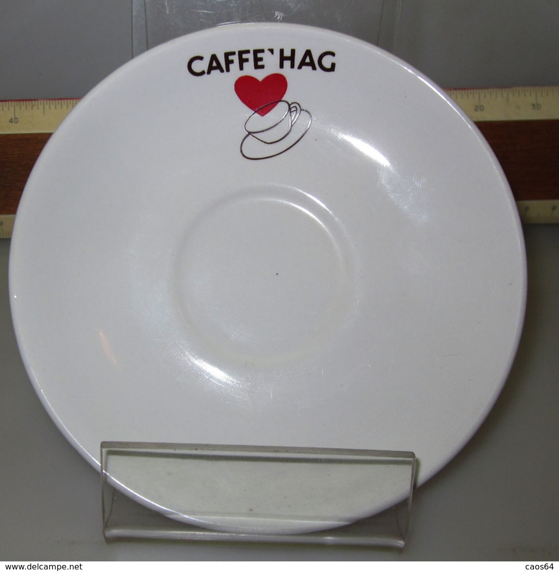 PIATTINO TAZZA CAFFE' HAG - Tazze