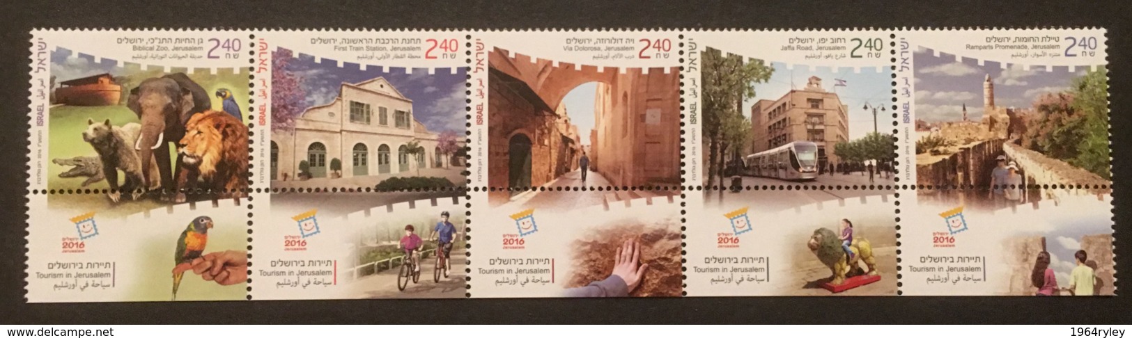 ISRAEL - MNH** - 2016  - # - Ungebraucht (mit Tabs)