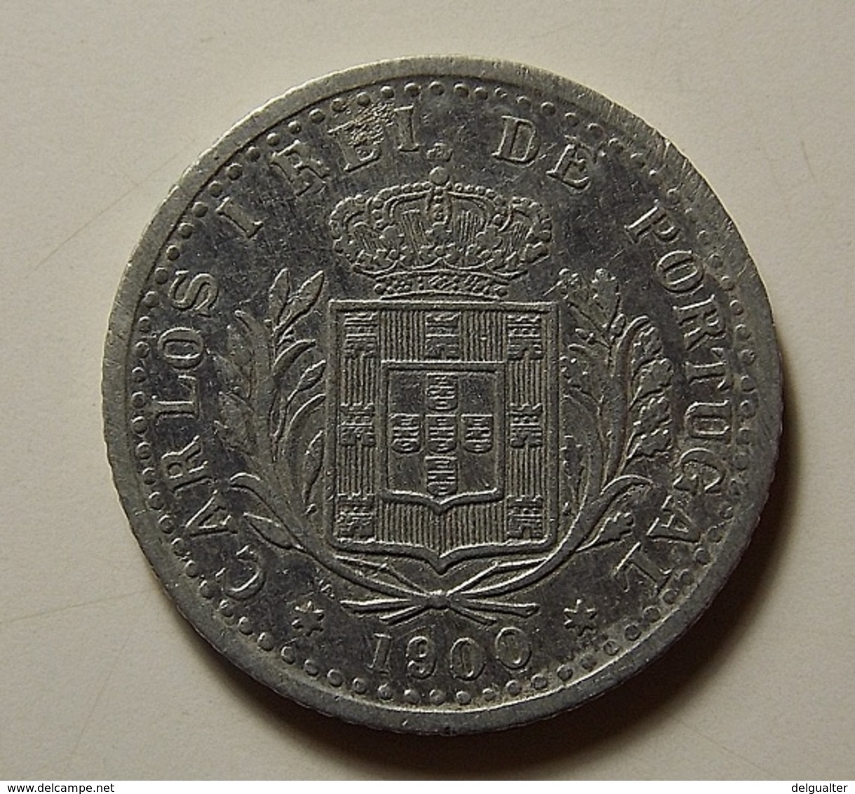 Portugal 100 Reis 1900 - Portugal