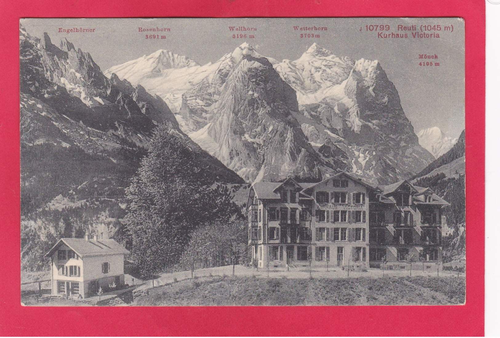 Old Post Card Of Kurhaus Victoria,Reuti, Switzerland ,Y1. - Other & Unclassified