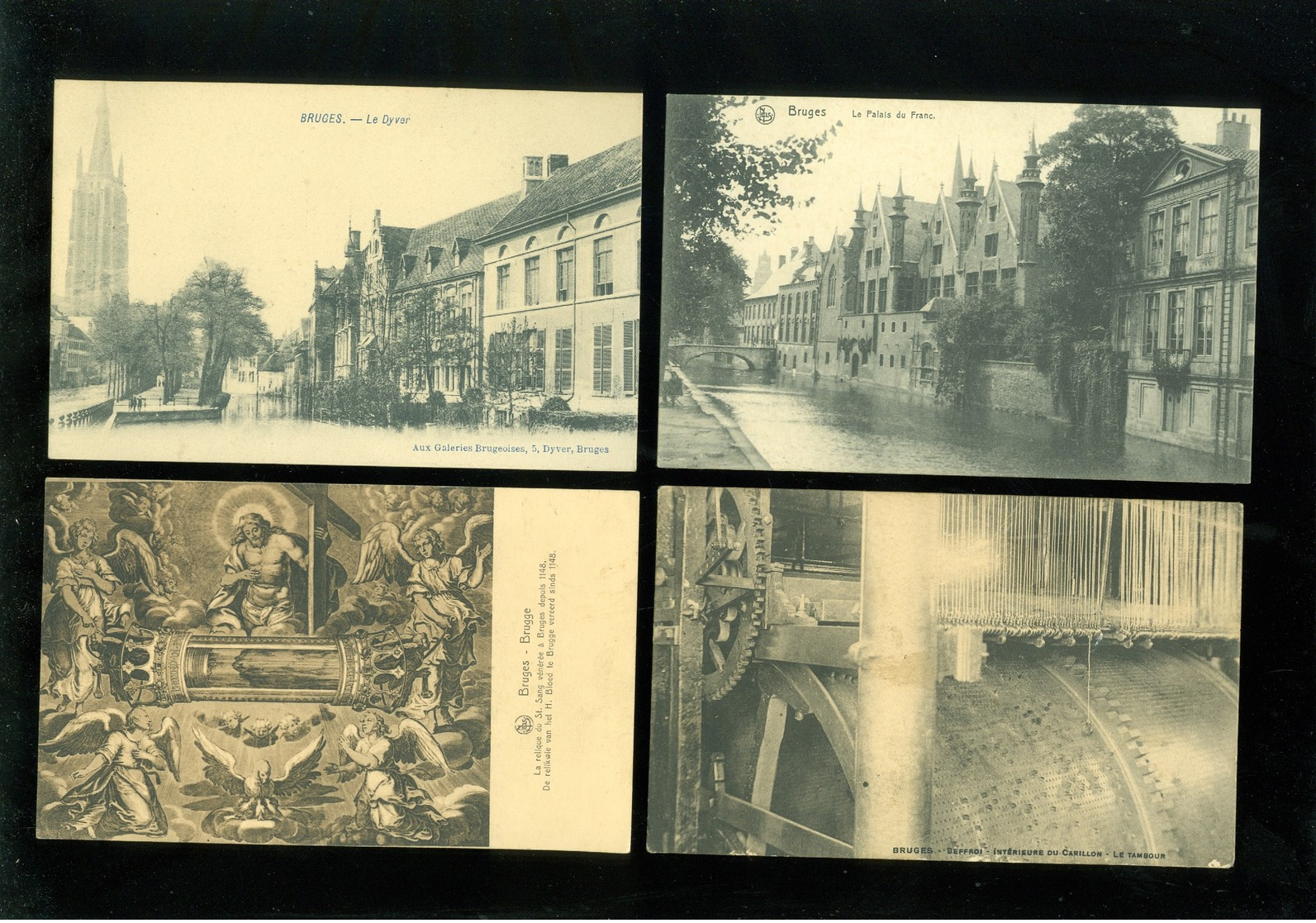 Beau lot de 60 cartes postales de Belgique  Bruges      Mooi lot van 60 postkaarten van België  Brugge - 60 scans