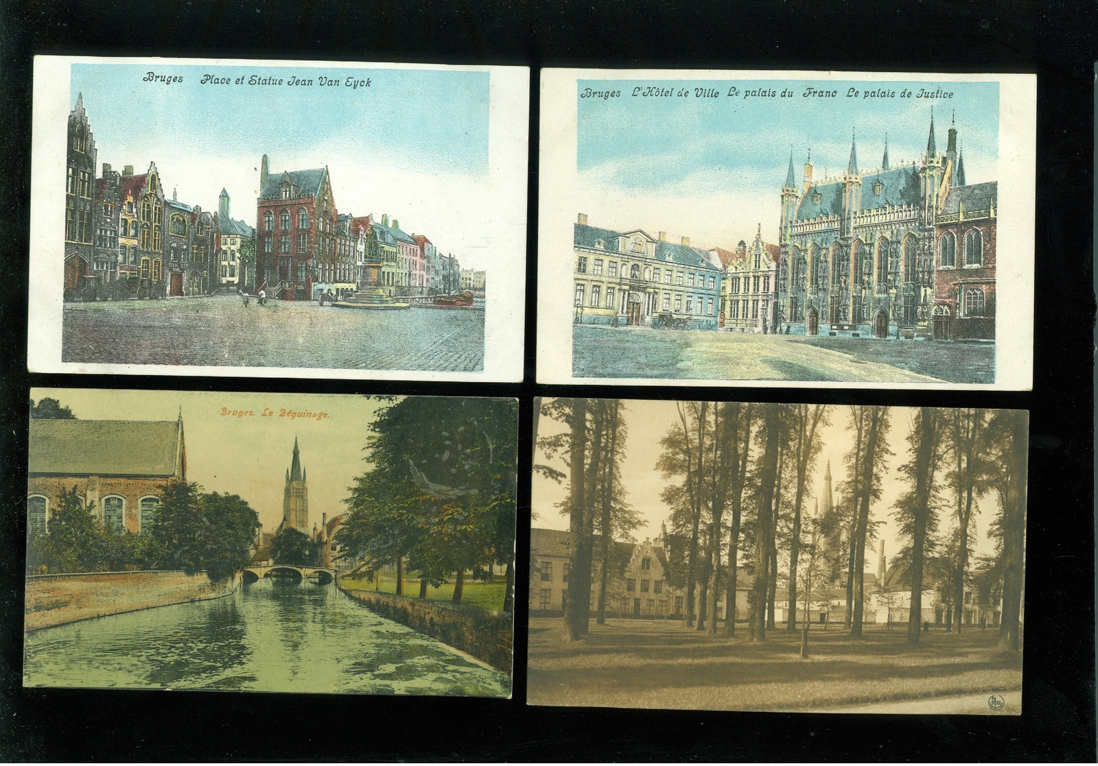 Beau lot de 60 cartes postales de Belgique  Bruges      Mooi lot van 60 postkaarten van België  Brugge - 60 scans