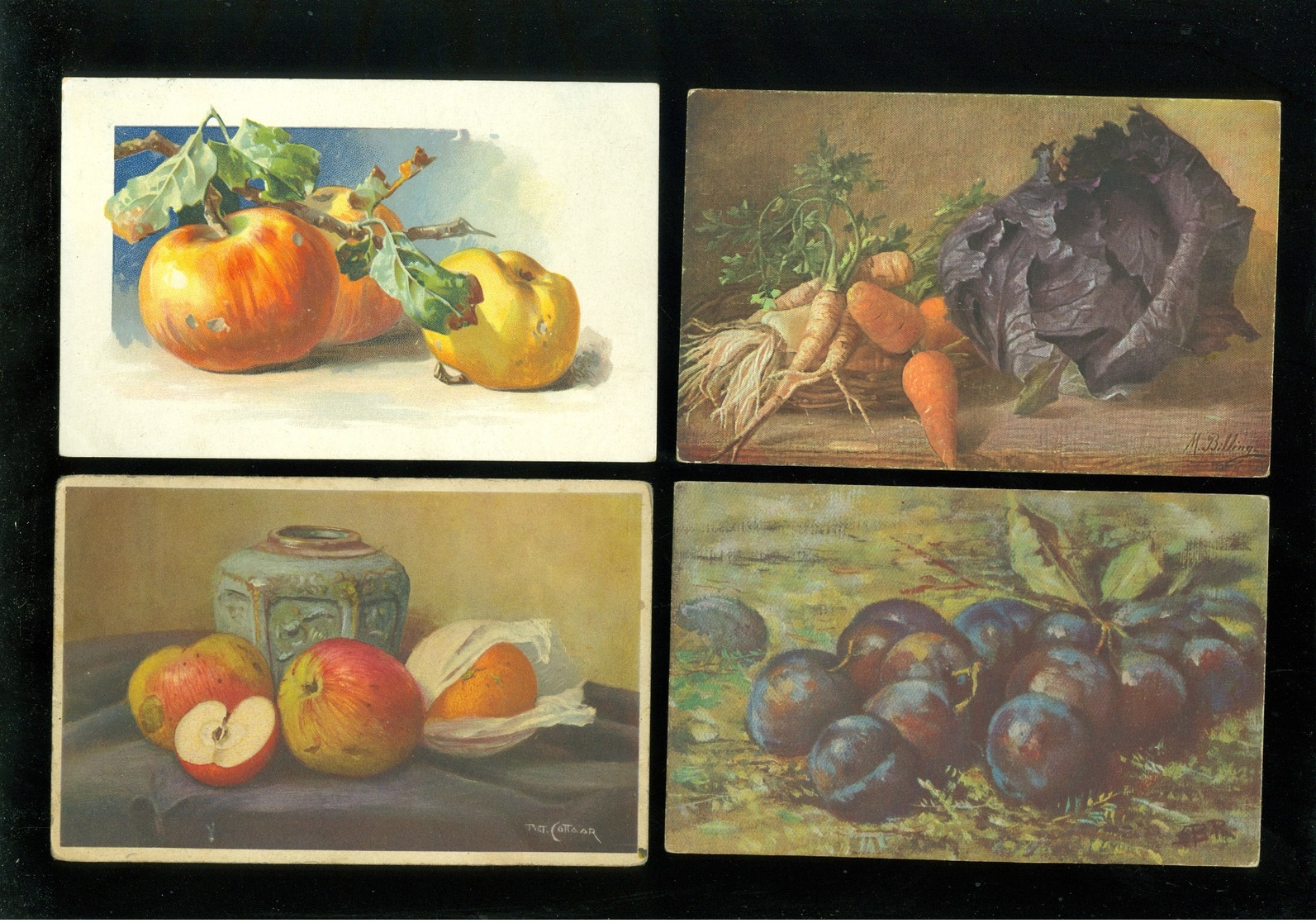 Beau Lot De 15 Cartes Postales De Fantaisie Nature Morte  Mooi Lot Van 15 Postkaaten Van Fantasie Stilleven - 15 Scans - 5 - 99 Postkaarten