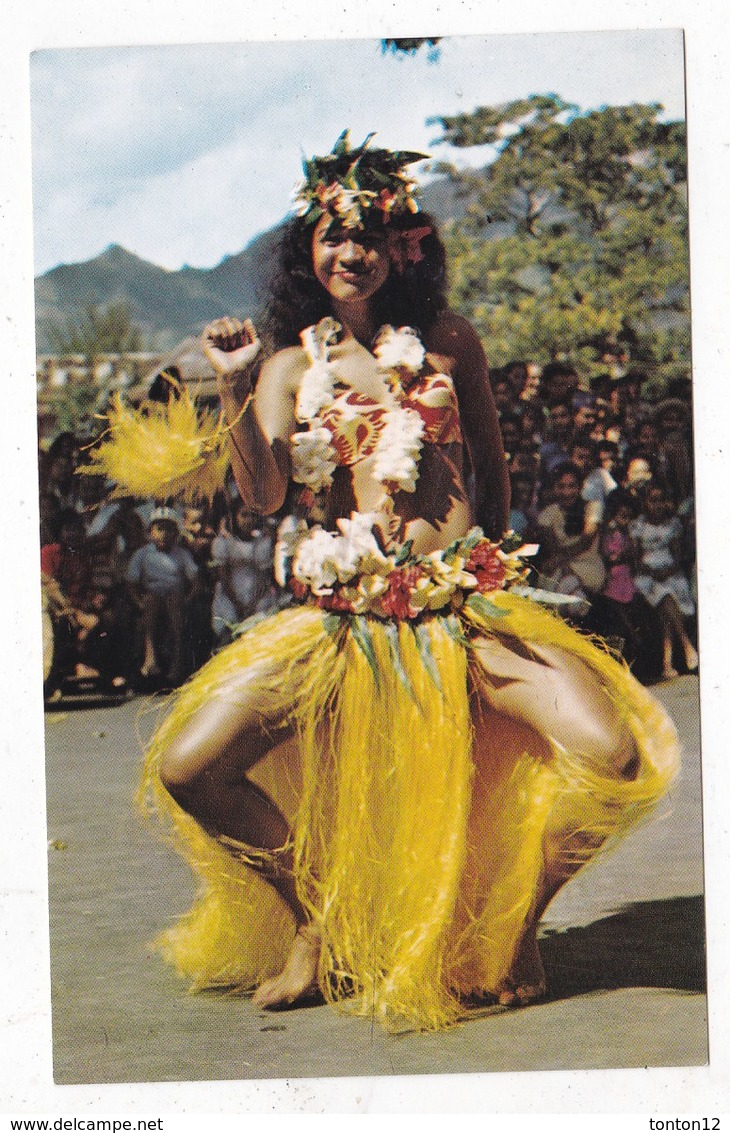 Carte Postale Danse Tahitienne Dénommée Paoti - Polinesia Francesa