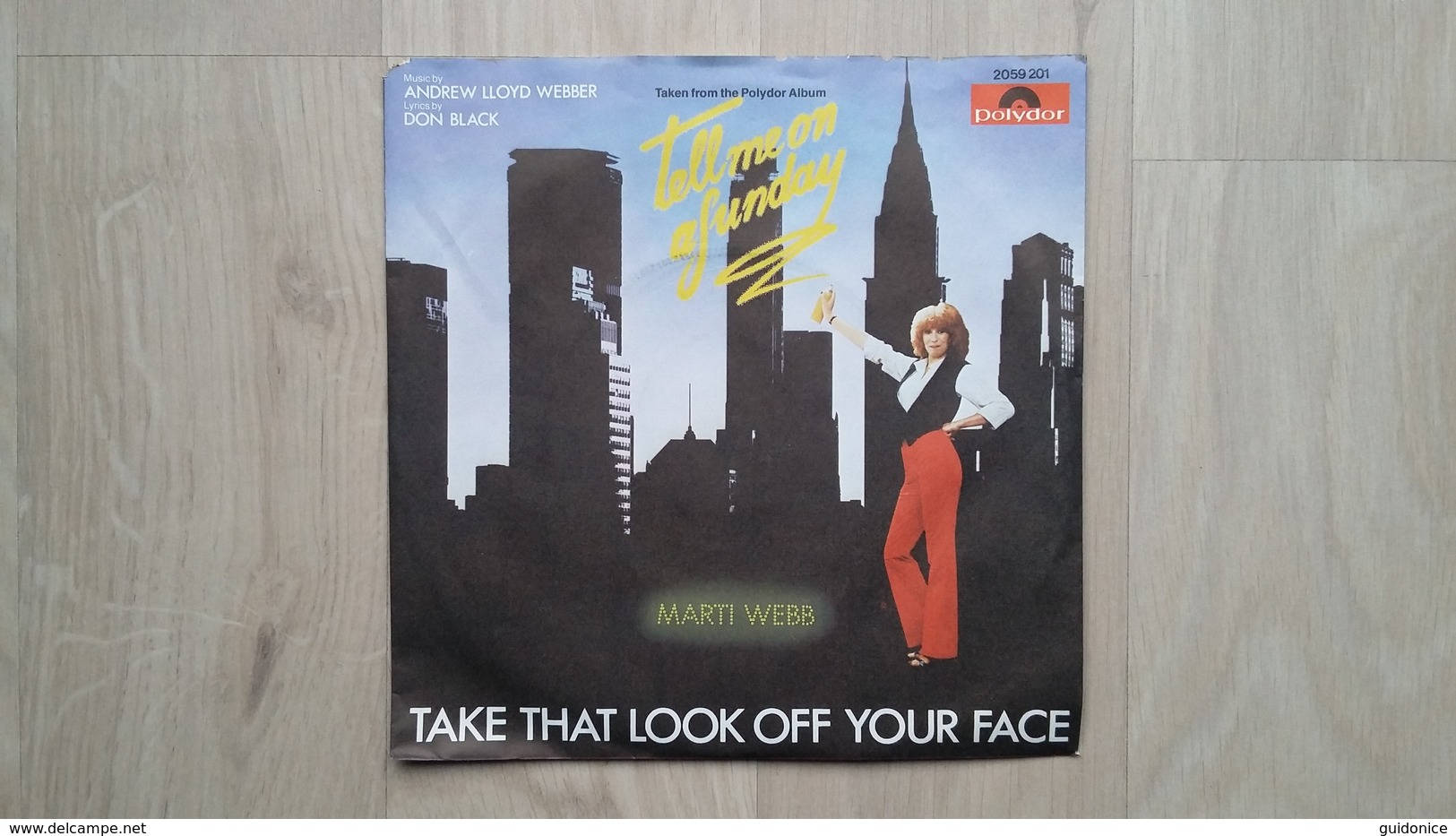 Marti Webb - Take A Look Off Your Face - Vinyl-Single - Musicals