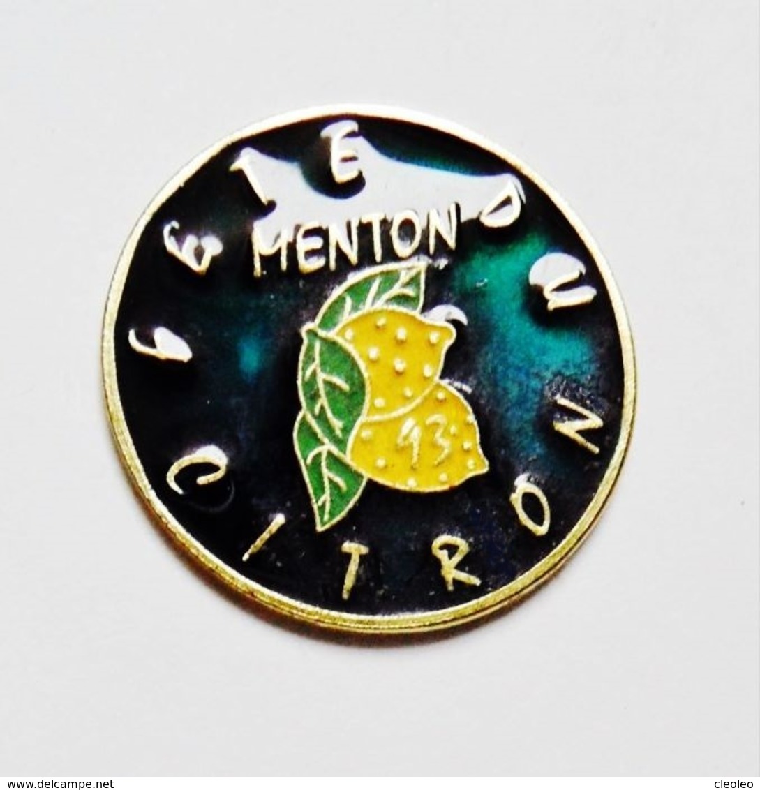 Pin's Fête Du Citron Menton - BL3 - Autres & Non Classés