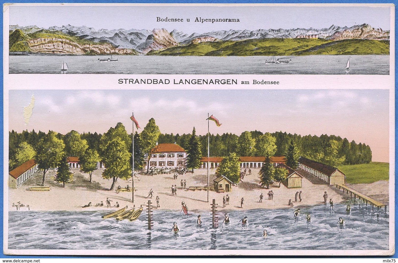 STRANDBAD LANGENARGEN Am Bodensee - Bodensee U Alpenpanorama - Langenargen