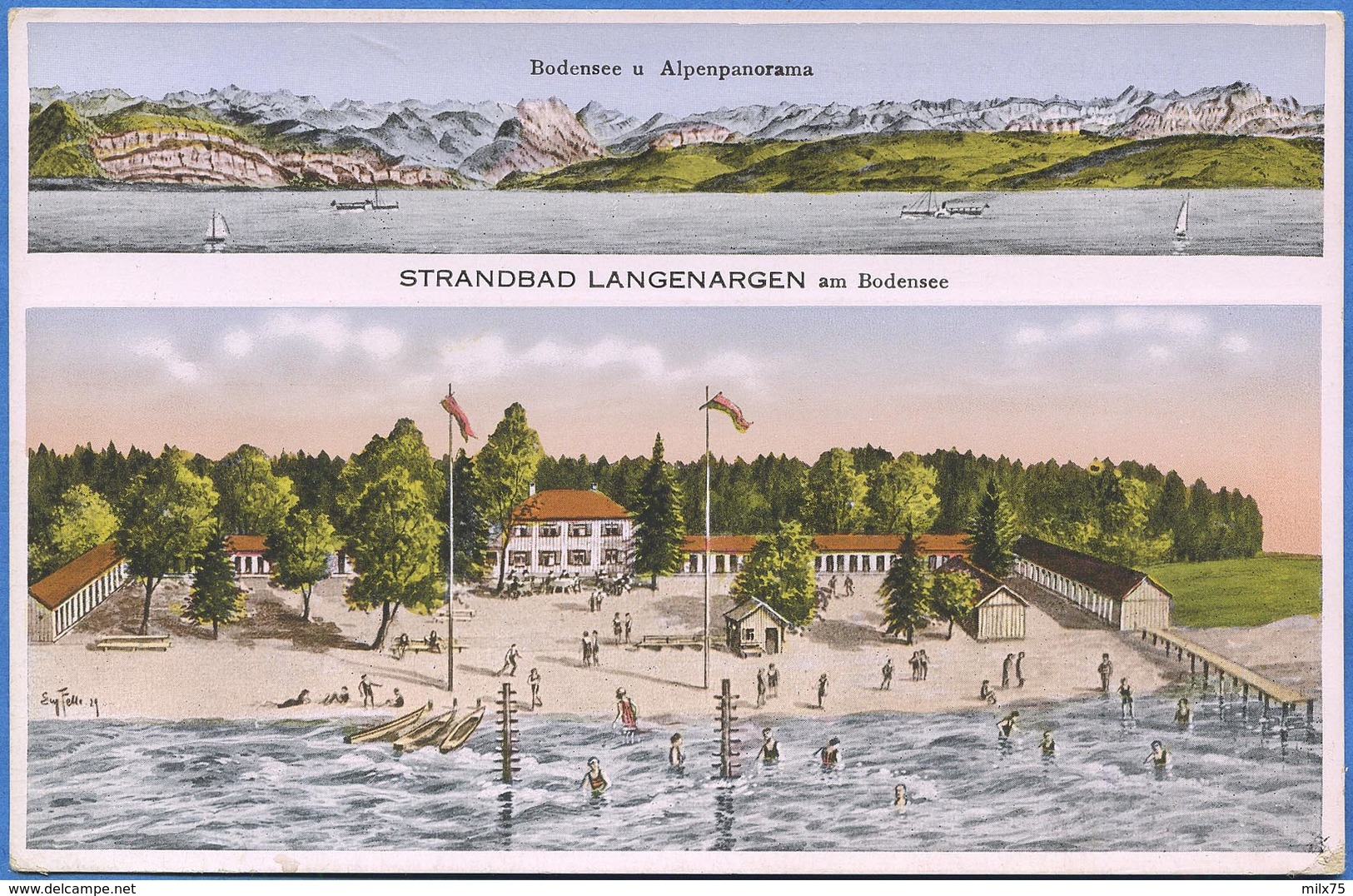 STRANDBAD LANGENARGEN Am Bodensee - Bodensee U Alpenpanorama - Langenargen