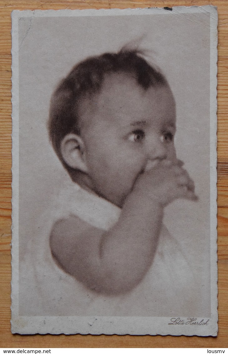 Lotte Herrlich - Kinderköpfe , 24. Sammlung - Serie 51 - Photo D'enfant / Bébé - (n°13897) - Herrlich, Lotte