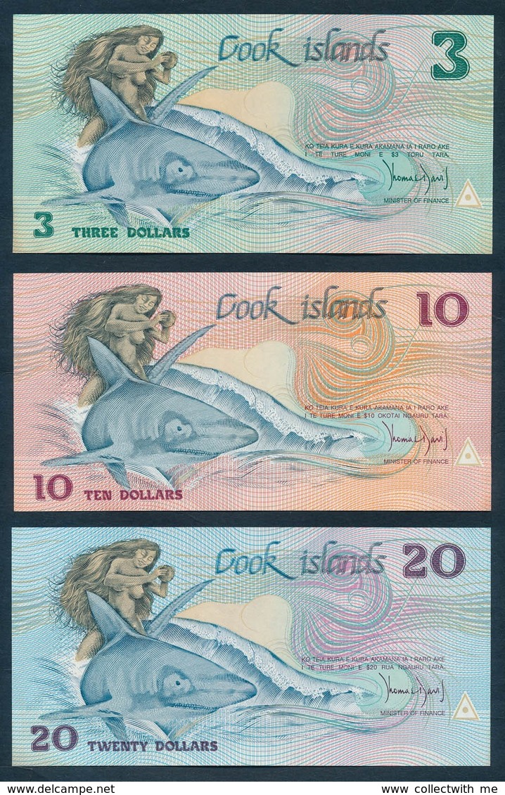 Cook Islands Complete Set Of 1987 (Matching S/N, Specimen, Proof, Commemorative) - Cookeilanden