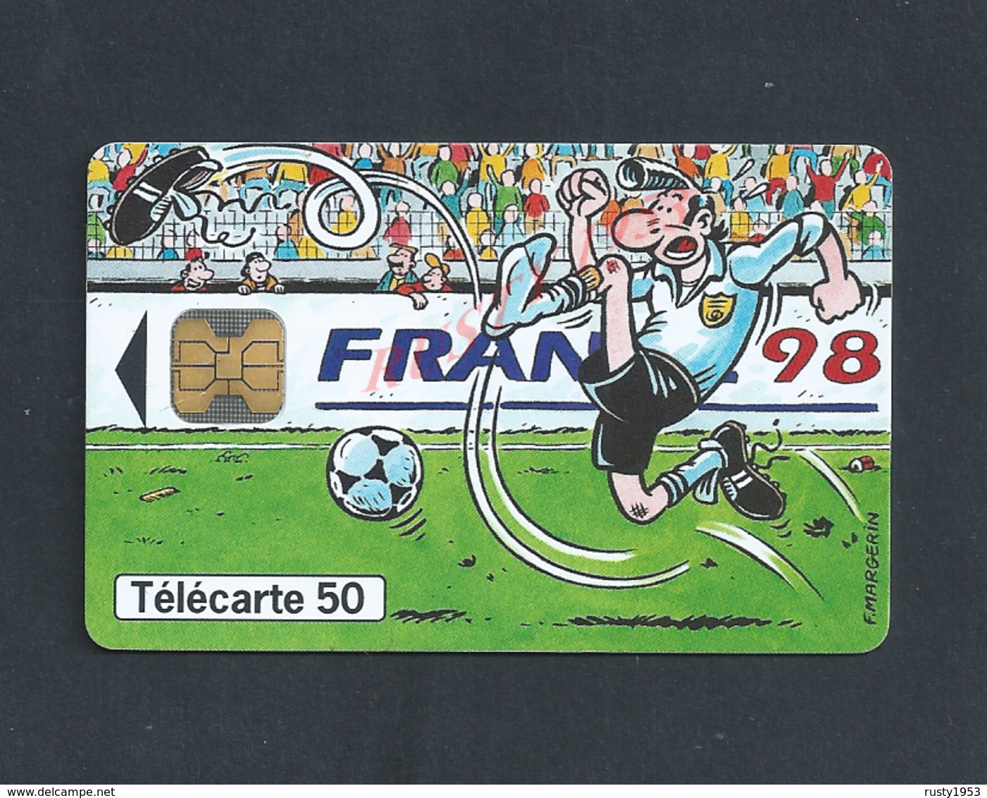 TÉLÉCARTE FOOT FRANCE 98 : - Sport