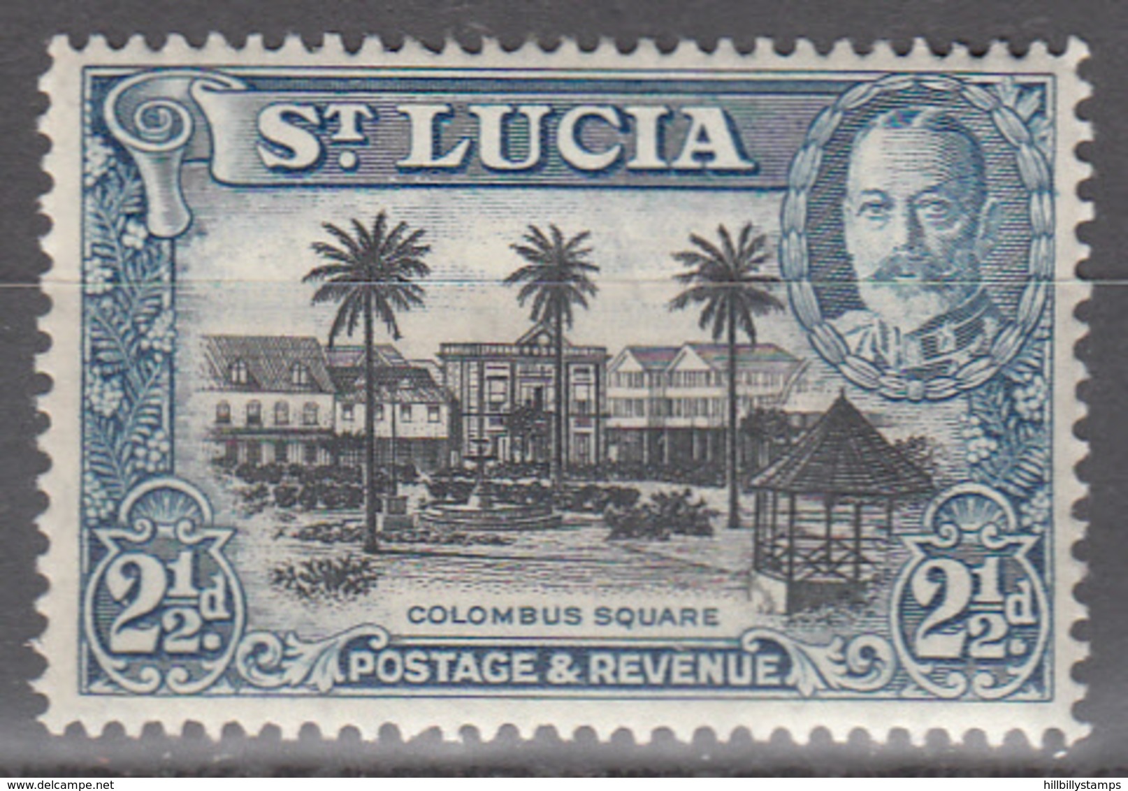 ST LUCIA   SCOTT NO. 99    MINT HINGED    YEAR   1936 - St.Lucia (...-1978)