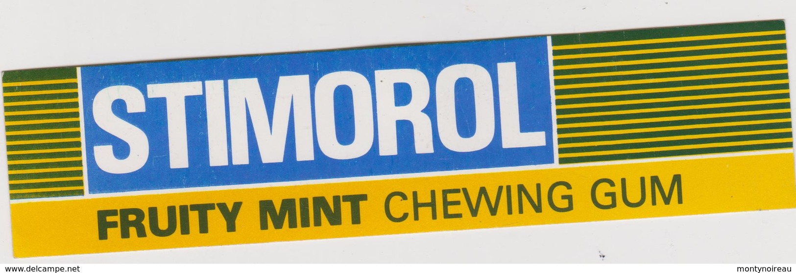Autocollants : Bonbon  Chewing  Gum , Stimorol - Autocollants