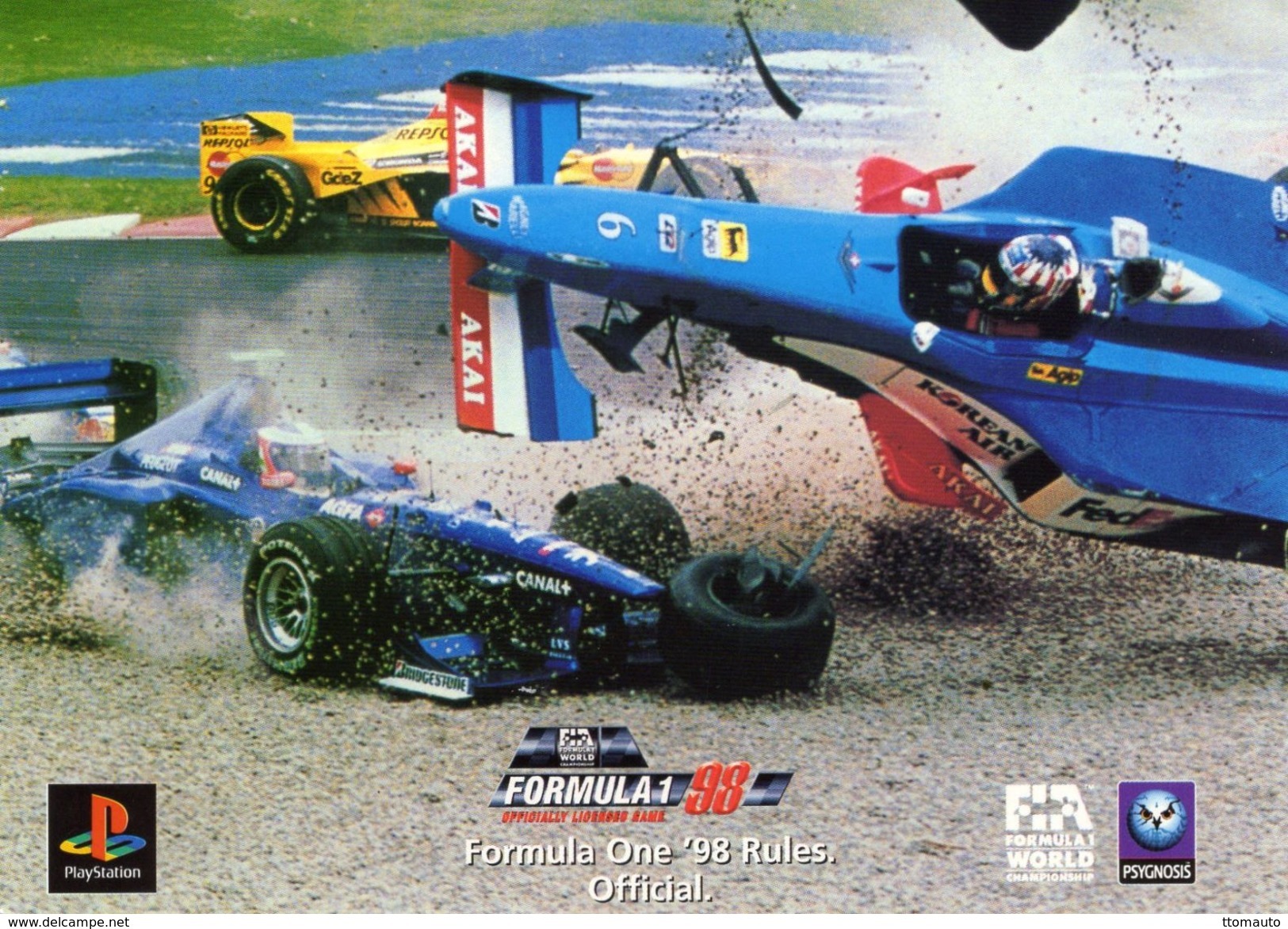 Formula 1  -  1998   -  Carte Promo - Grand Prix / F1