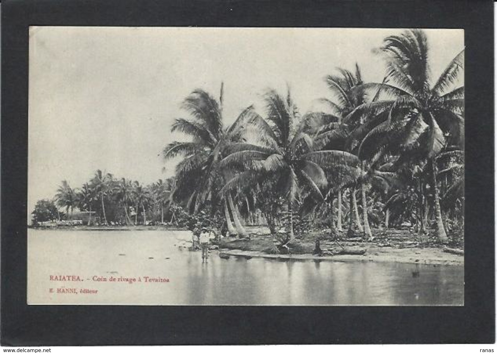 CPA Océanie Polynésie Française RAIATEA Circulé - French Polynesia