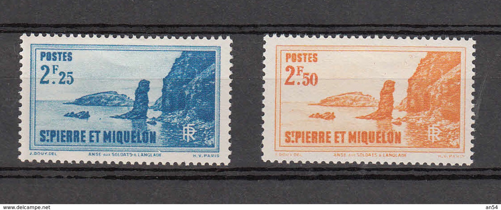 1939/40     N° 205-206   NEUFS *    CATALOGUE YVERT - Neufs