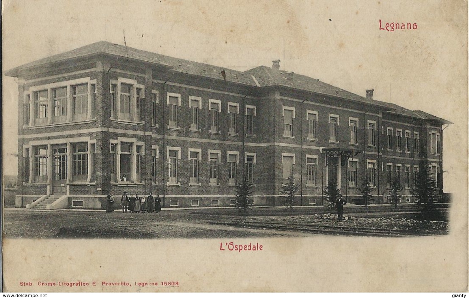 LEGNANO L'OSPEDALE 1900 ANIMATA - Legnano