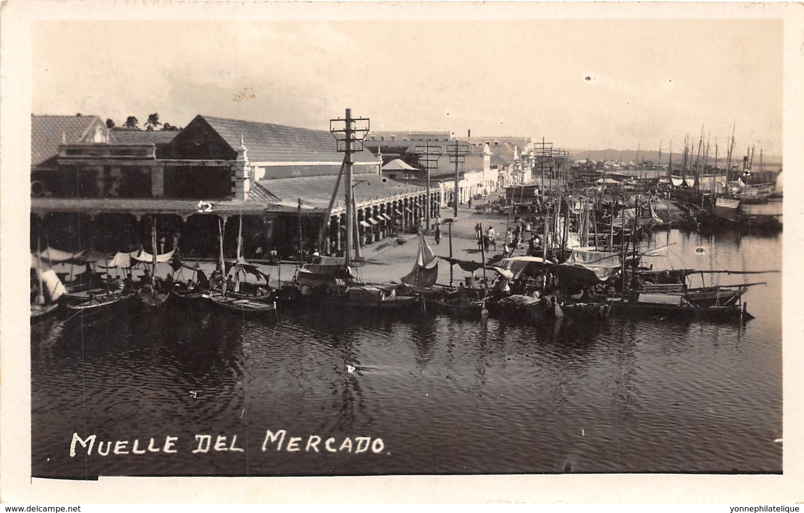 Colombie - Cartagena / 06 - Muelle Del Mercado - Belle Oblitération - Colombie