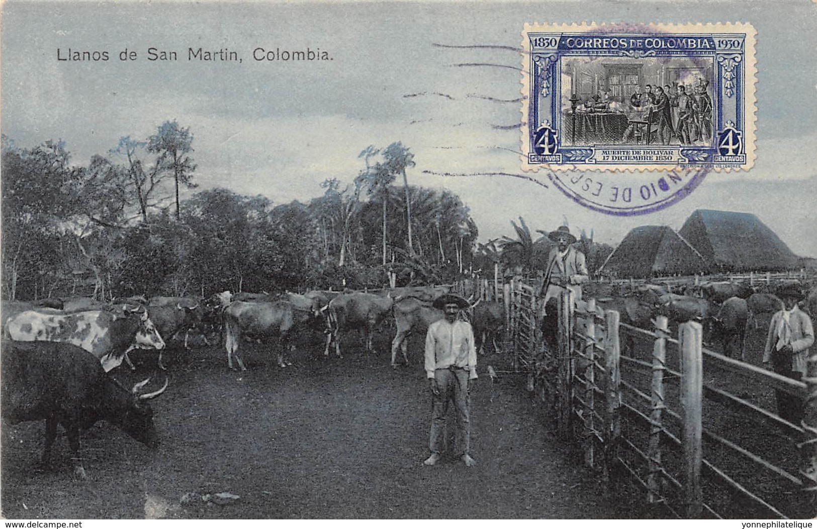 Colombie - Other / 33 - Llanos De San Martin - Belle Oblitération - Colombie