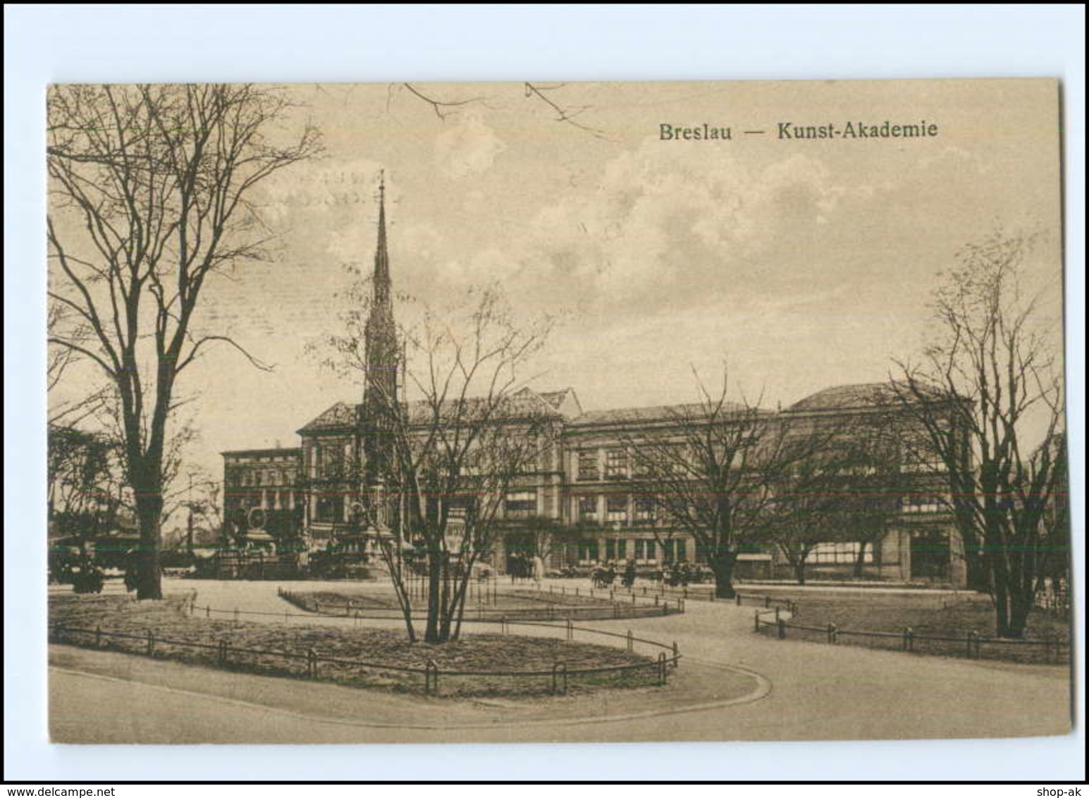XX004010/ Schlesien Breslau Kunst-Akademie 1929 AK - Schlesien