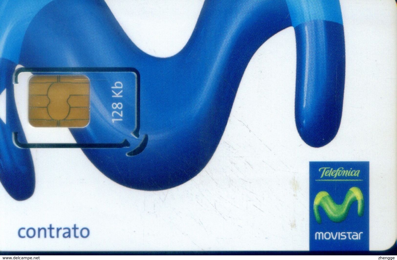 Spain GSM SIM Cards,  (1pcs,MINT) - Telefonica