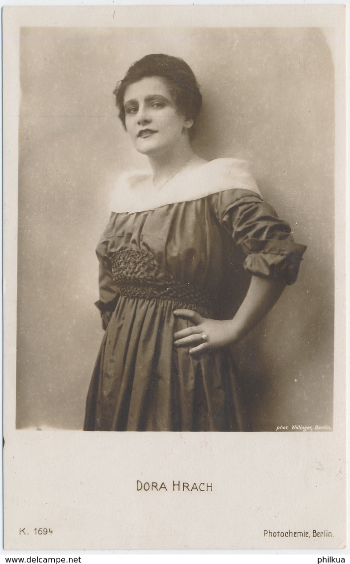 POSTAL FOTOGRAFIA DEL ACTOR DORA HRACH / K. 1694 / PHOTOCHEMIE BERLIN - Photos