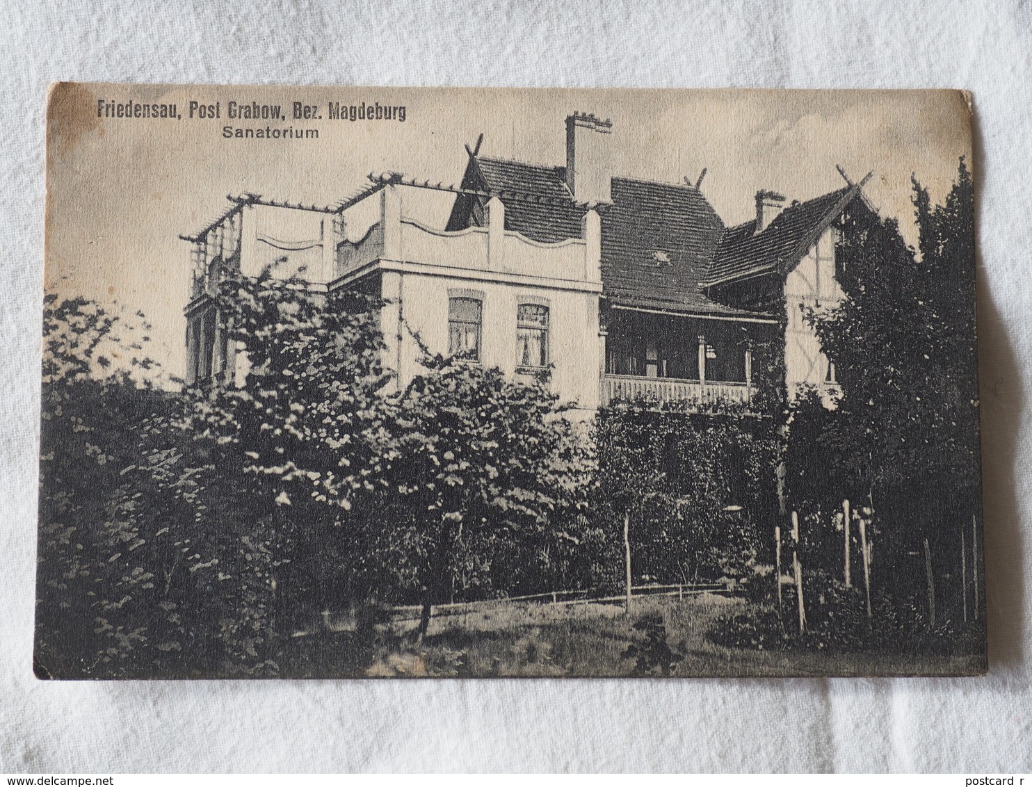 Germany Friedensau Post Grabow Magdeburg Sanatorium  A 185 - Magdeburg