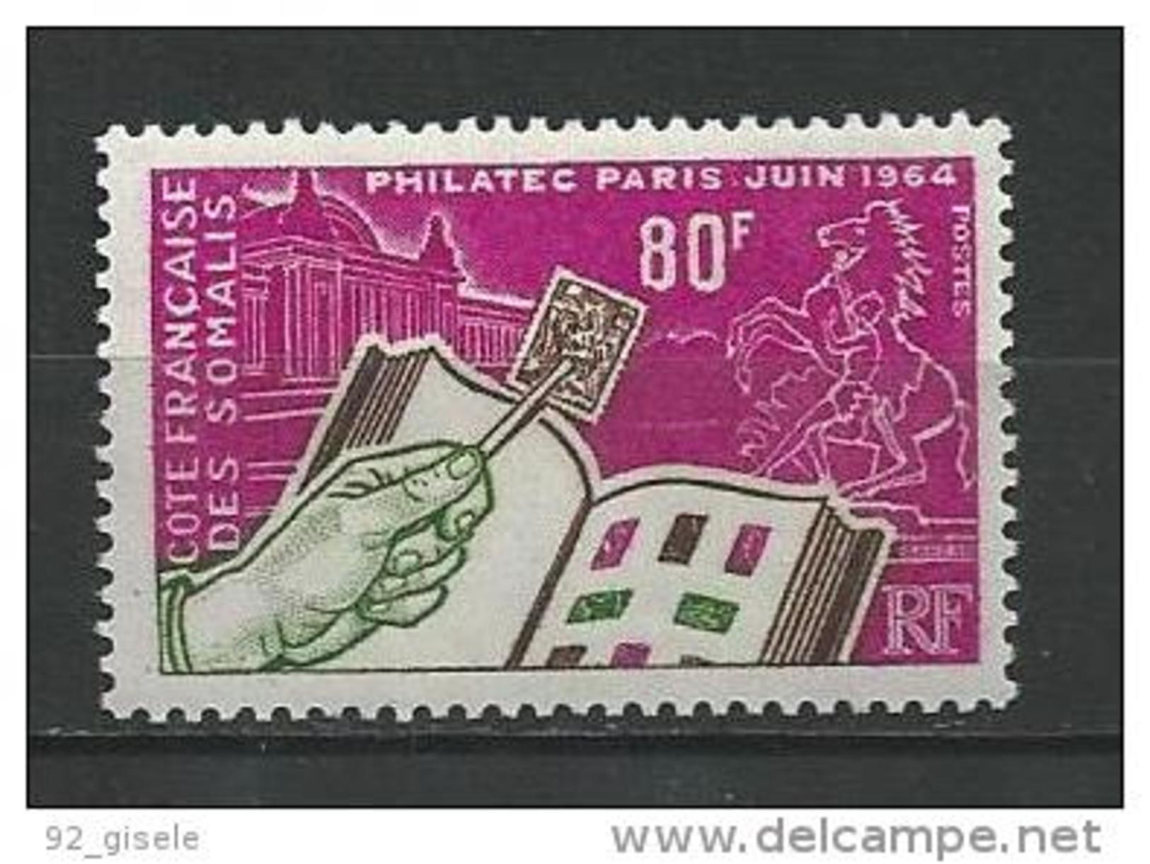 Cote Somalis YT 319 " Expo Philatec " 1964 Neuf** - Nuovi