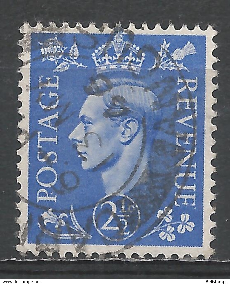 Great Britain 1941. Scott #262 (U) King George VI - Oblitérés