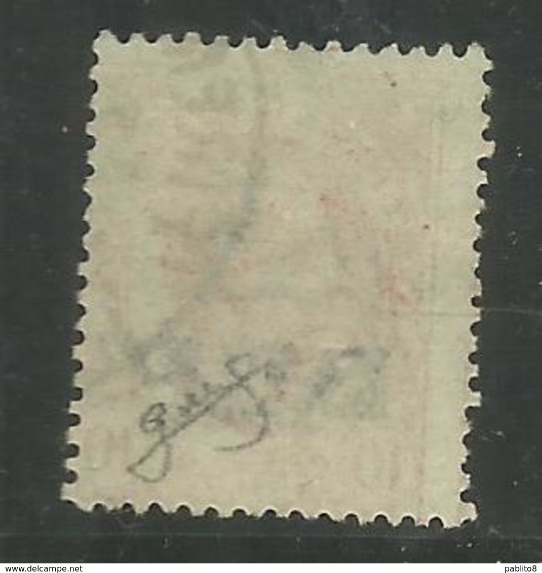 ITALY KINGDOM ITALIA REGNO BLP 1922 - 1923 CENT.10c USATO USED OBLITERE' FIRMATO SIGNED - Stamps For Advertising Covers (BLP)