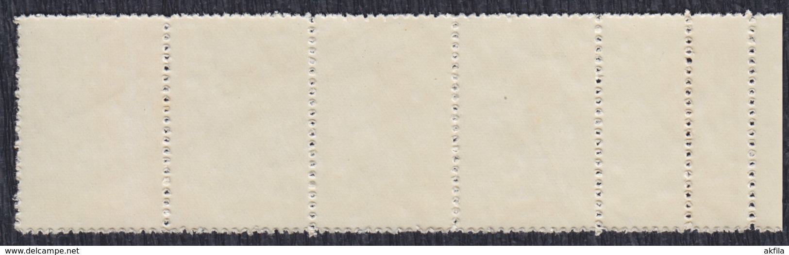 Yugoslavia State SHS Slovenia 1919 Chain Breakers (Verigari) Error - 1st Stamp Double Perforation, MNH (**) Michel 106 - Geschnittene, Druckproben Und Abarten