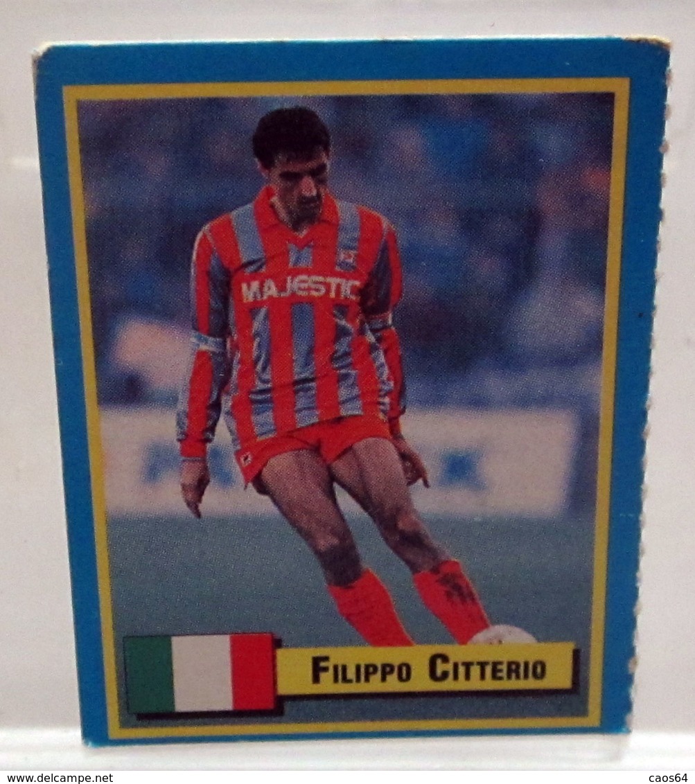 TOP MICRO CARDS 1989 VALLARDI FILIPPO CITTERIO - Tarjetas