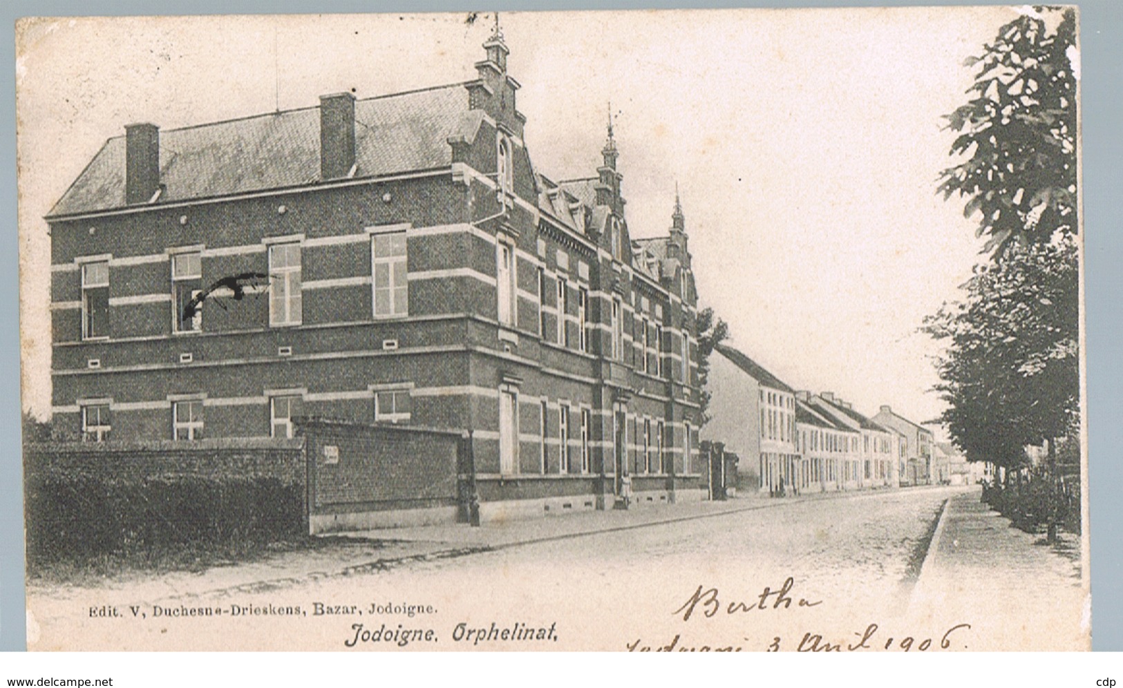 Cpa Jodoigne   1906 - Jodoigne