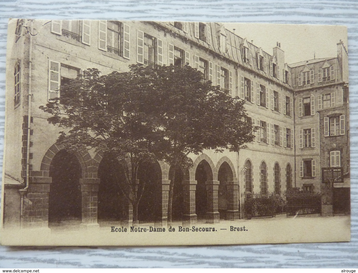 CP- Brest (29) Ecole Notre-Dame De Bon Secours, 1931 - Brest