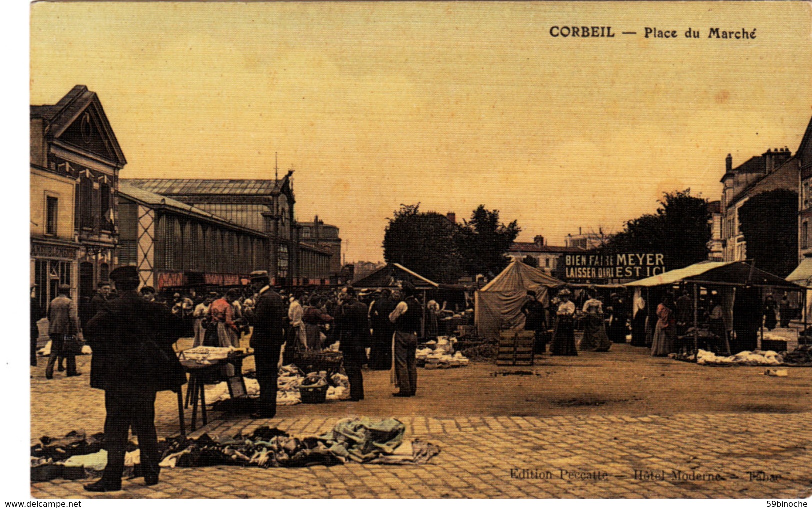 Cobeil. Place Du Marché. - Corbeil Essonnes
