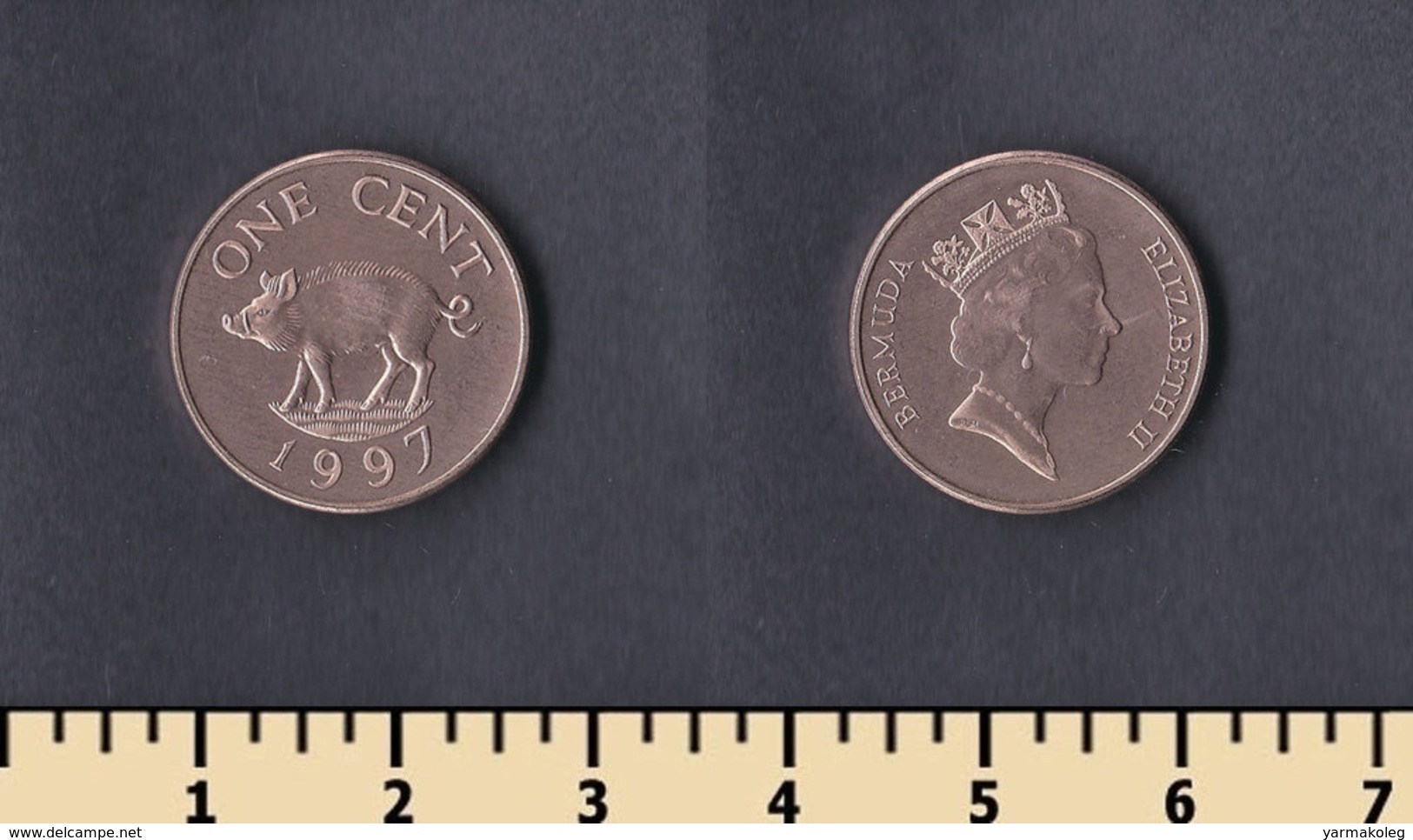 Bermuda 1 Cent 1997 - Bermudes