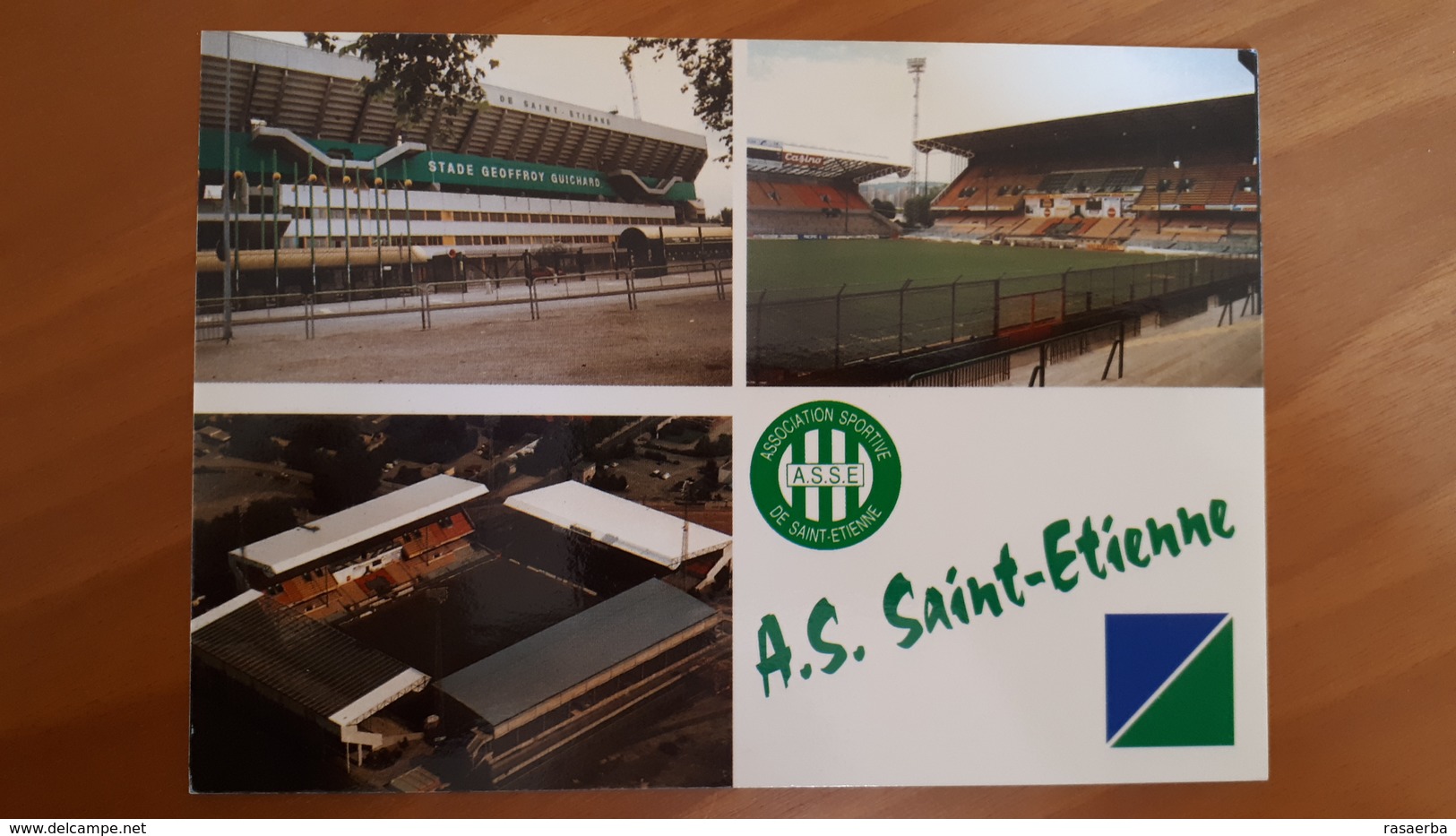 Saint Etienne Guichard Cartolina Stadio Stadium Postcard Stadion AK Carte Postale Stade Estadio - Soccer