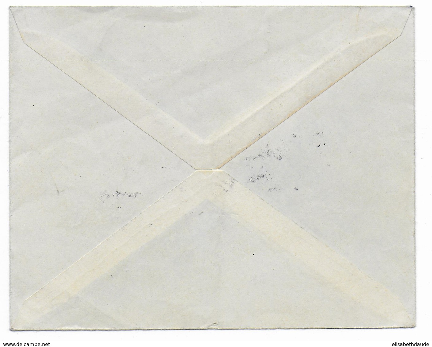 1940 - ENVELOPPE - CACHET De BANQUE Par MANQUE De TIMBRES (EVACUATION Du MATERIEL Des PTT) De NANCY (MEURTHE ET MOSELLE) - WW II