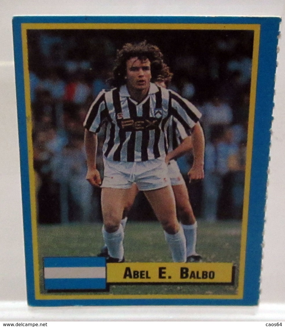 TOP MICRO CARDS 1989 VALLARDI ABEL BALBO - Trading Cards