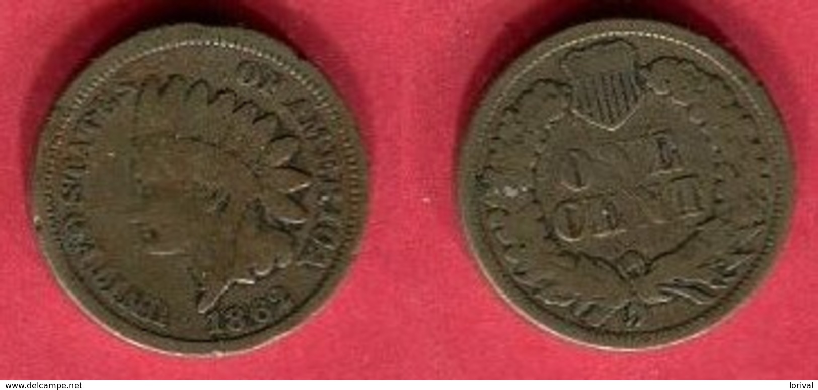 1  CENT  TB  4 - 1859-1909: Indian Head