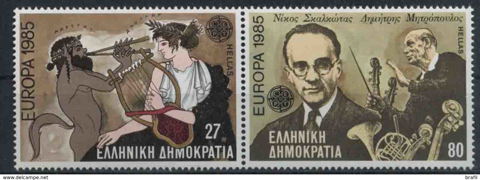1985 Europa C.E.P.T. , Grecia , Serie Completa Nuova (**) - 1985