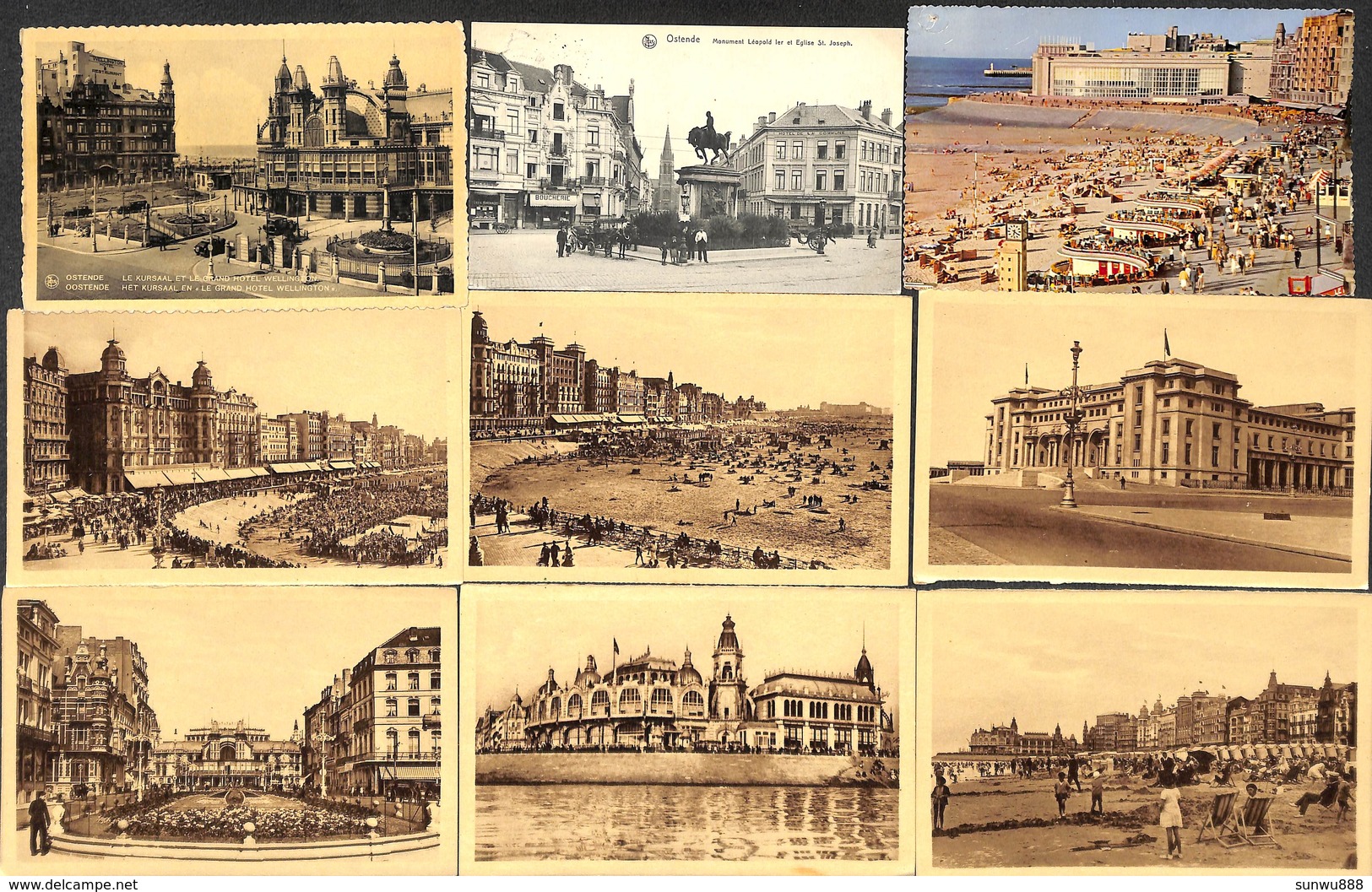 Oostende Ostende - Petit Leuke Lot Sympa 40 PK's Cartes (voir Zie Scans) - Oostende