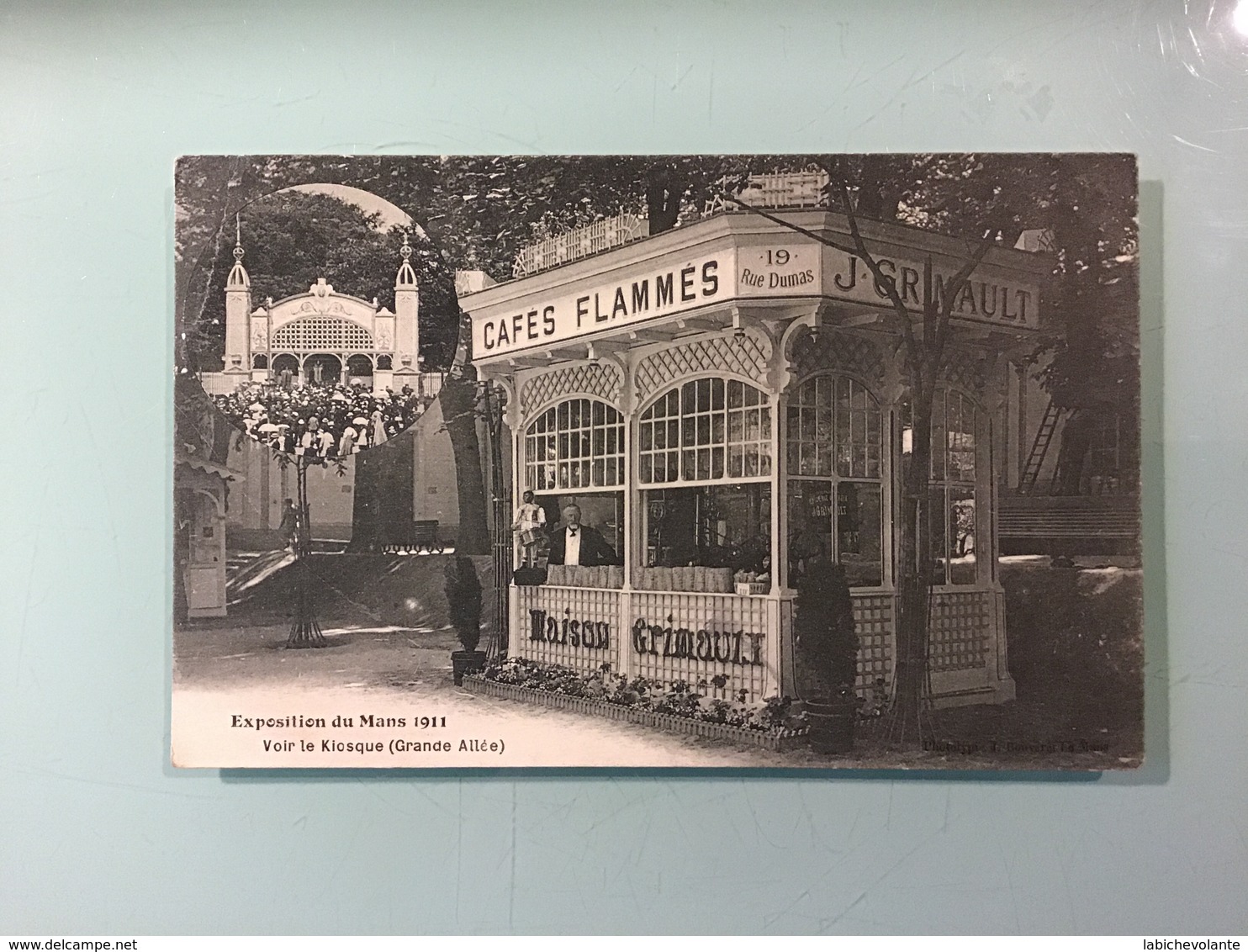 LE MANS - Exposition Du Mans 1911 - Voir Le Kiosque ( Grande Allée ) - Le Mans