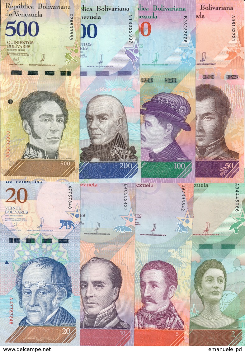 Venezuela Set 2018 UNC - Venezuela