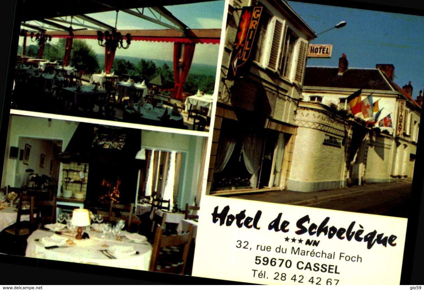 59 CASSEL HOTEL DE SCHOEBEQUE  / A 322 - Cassel