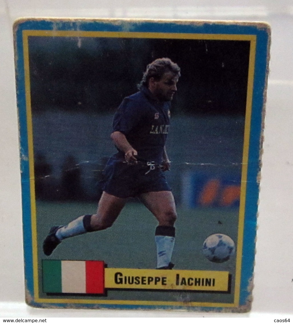 TOP MICRO CARDS 1989  GIUSEPPE IACHINI - Trading Cards