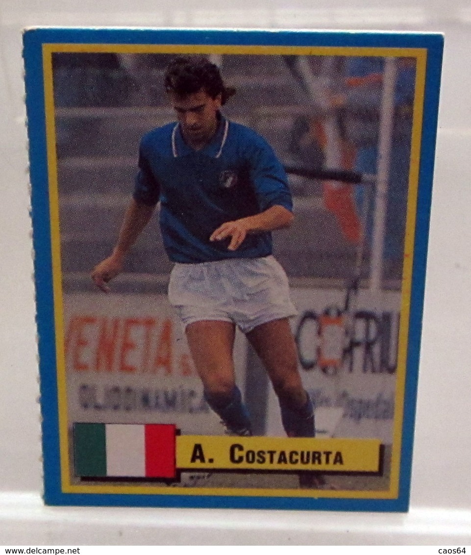 TOP MICRO CARDS 1989  ALESSANDRO COSTACURTA - Trading Cards